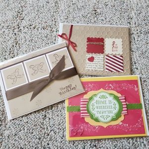 3 Handmade Cards